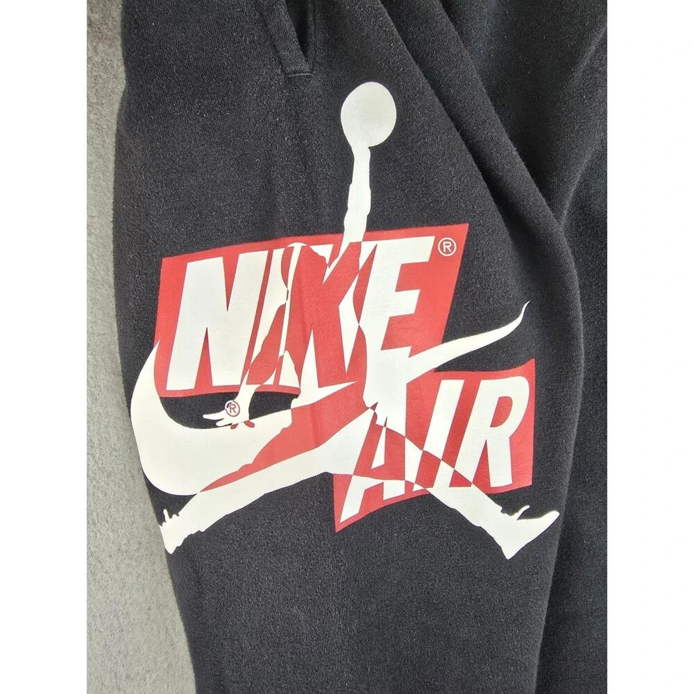 Nike Air Jordan Joggers Youth XL Black Jumpman Sweatpants Boys Athletic